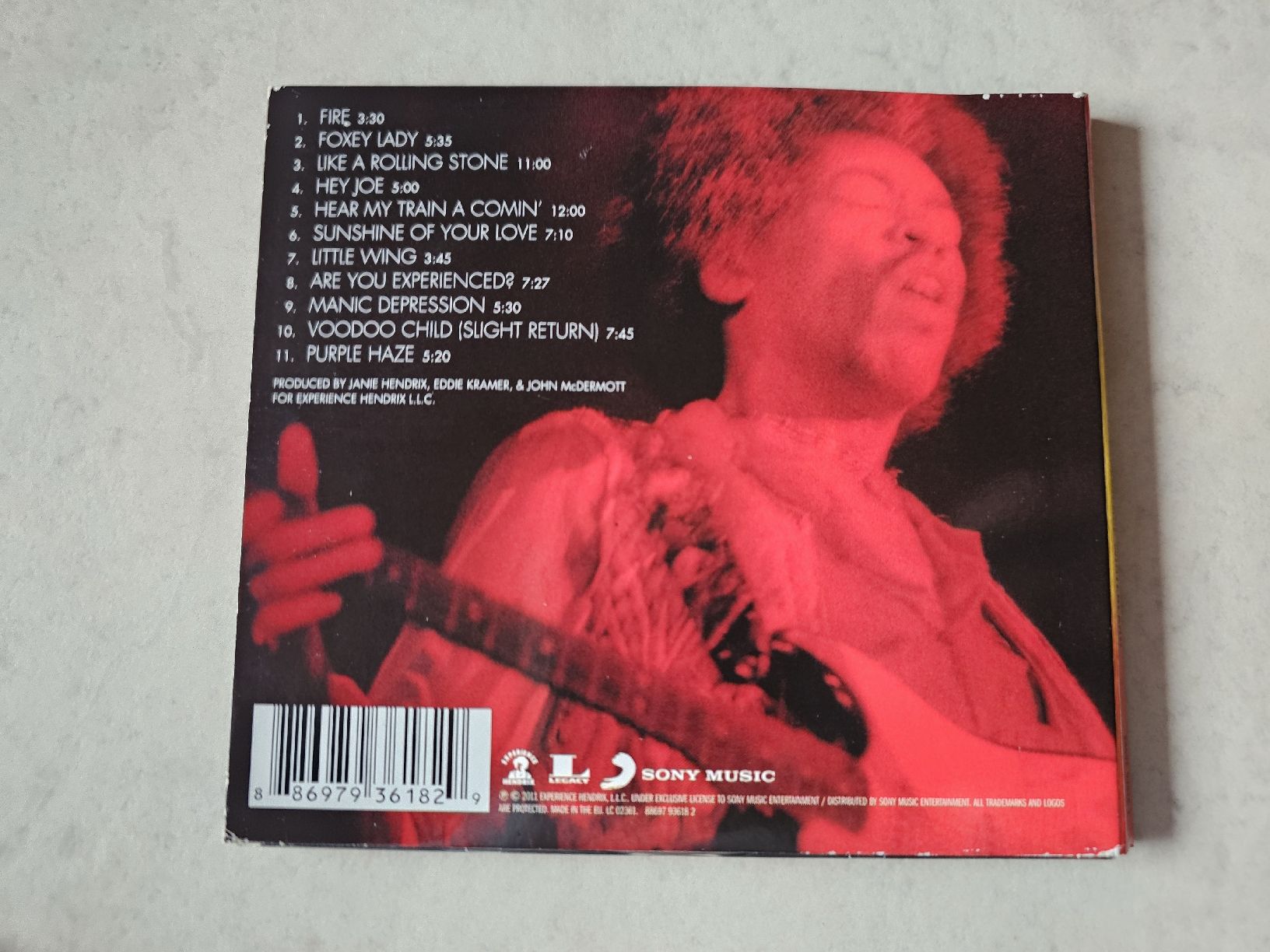CD: The Jimi Hendrix Experience  -  Winterland – Usato da Schneisingen venduto da backstore24 1