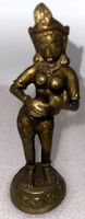 Antike Bronze Göttin Figur Indien ca. 1900