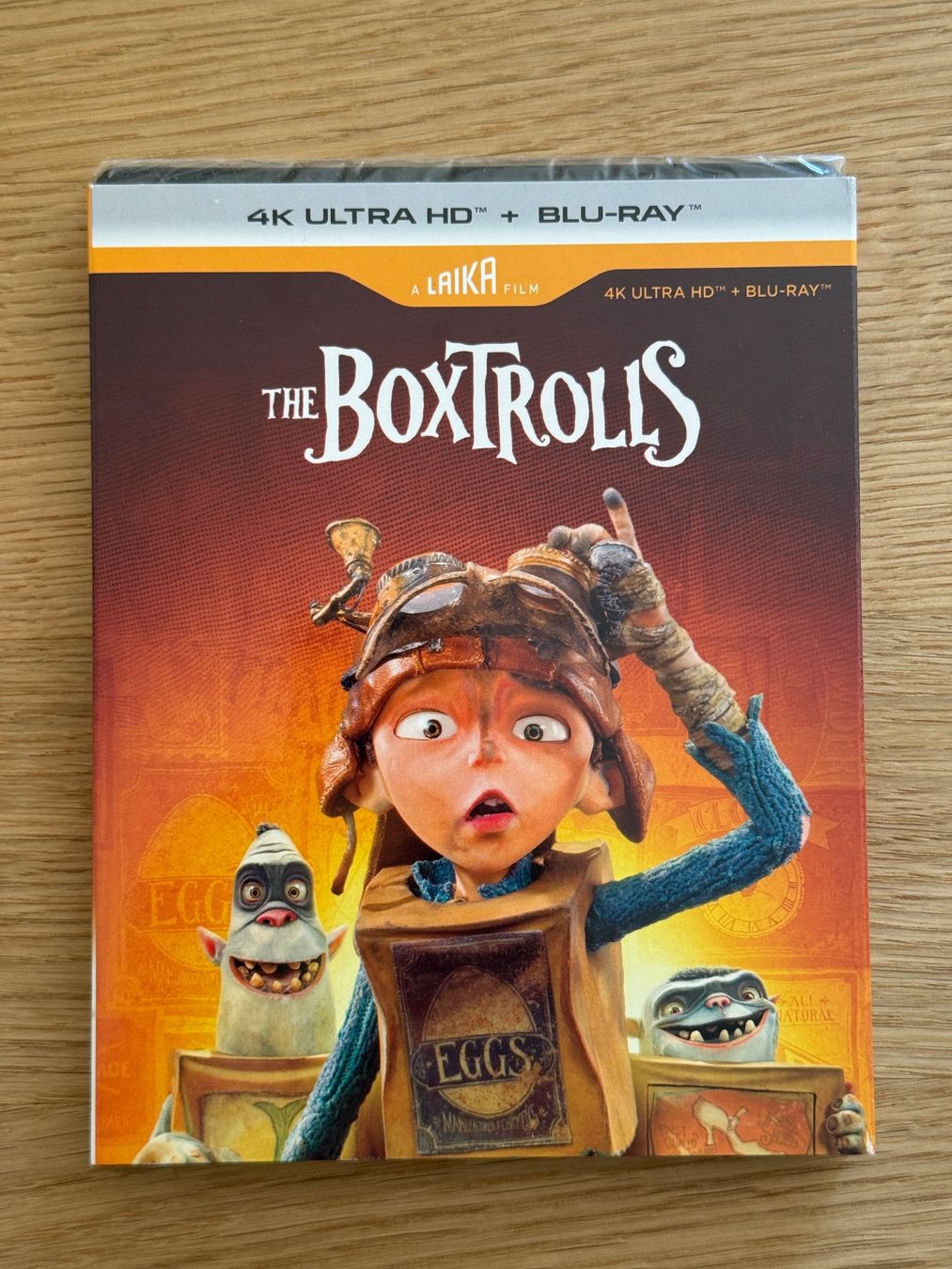 Tutti i DVDs: The Boxtrolls 4k Bluray – Nuovo e nell'imballaggio originale da Wallisellen venduto da Art_Vendorlay