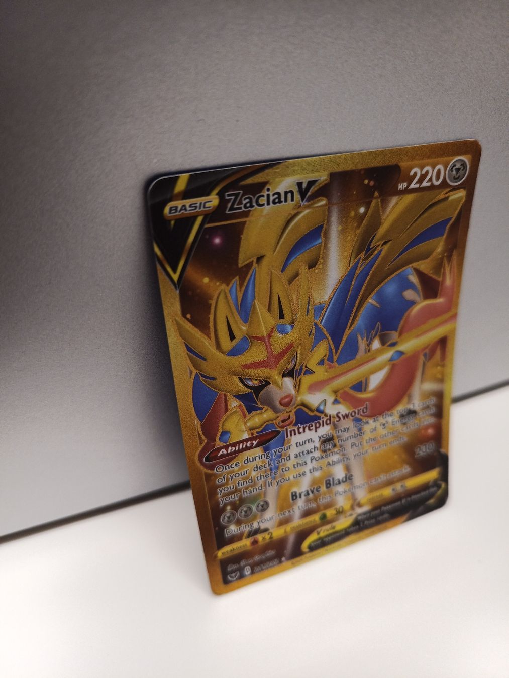 Pokémon Carte collezionabili: Zacian V 211/202 – Usato da Wiedlisbach venduto da Imoservice 2