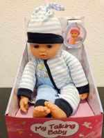 Neu - Lissi Puppe mit Sound blau