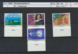 1994 "Sonderpostmarken II", ET - Vollstempel