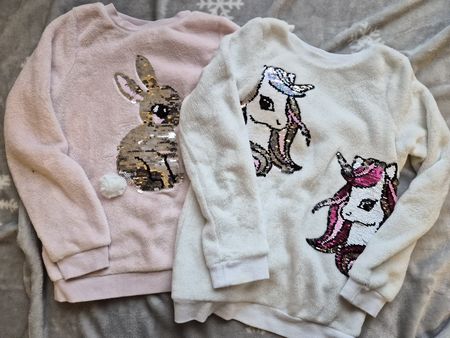 lot de 2 pulls doux et chaud H&M 134/140