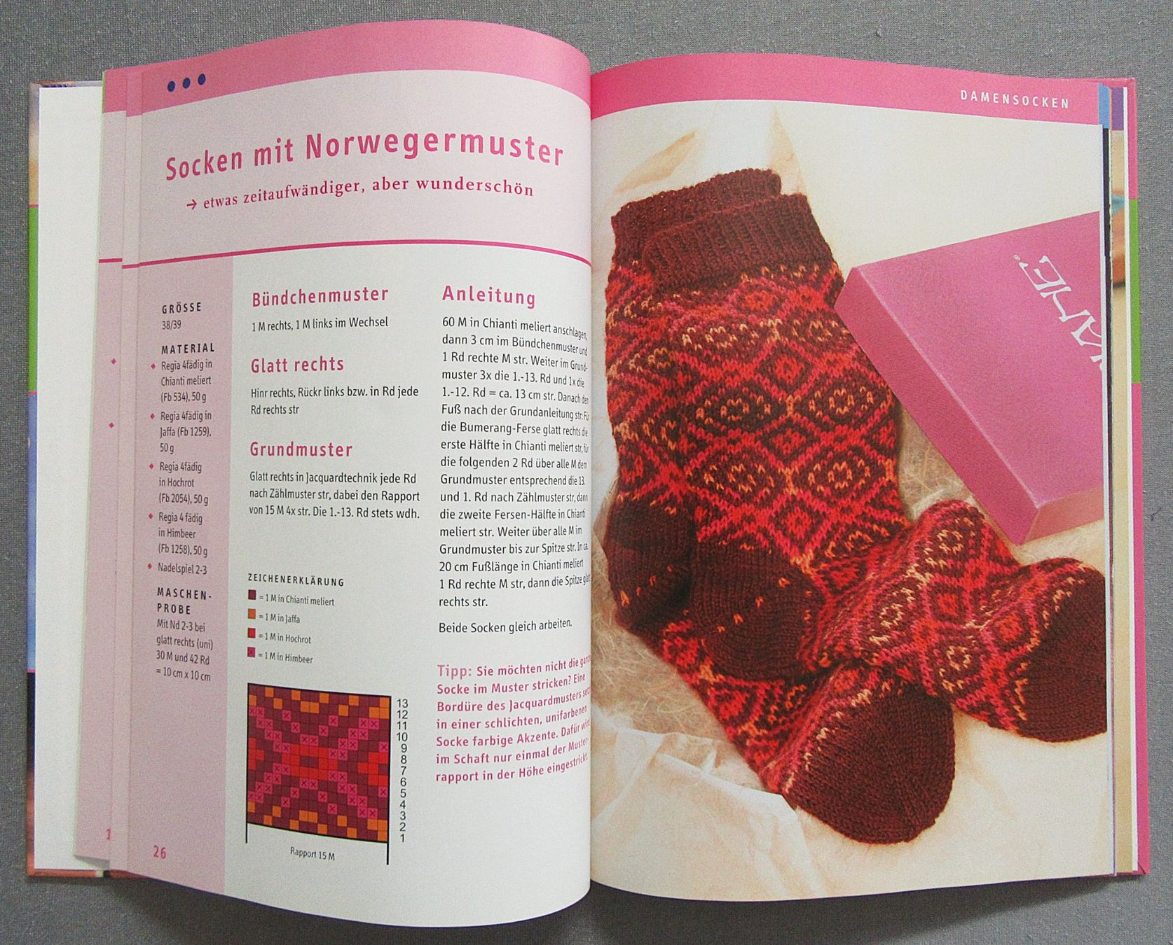 Bücher: Das ultimative Sockenbuch - mit Sockenkompass - Strickbuch – Gebraucht aus Auenstein von Padabimbim 5