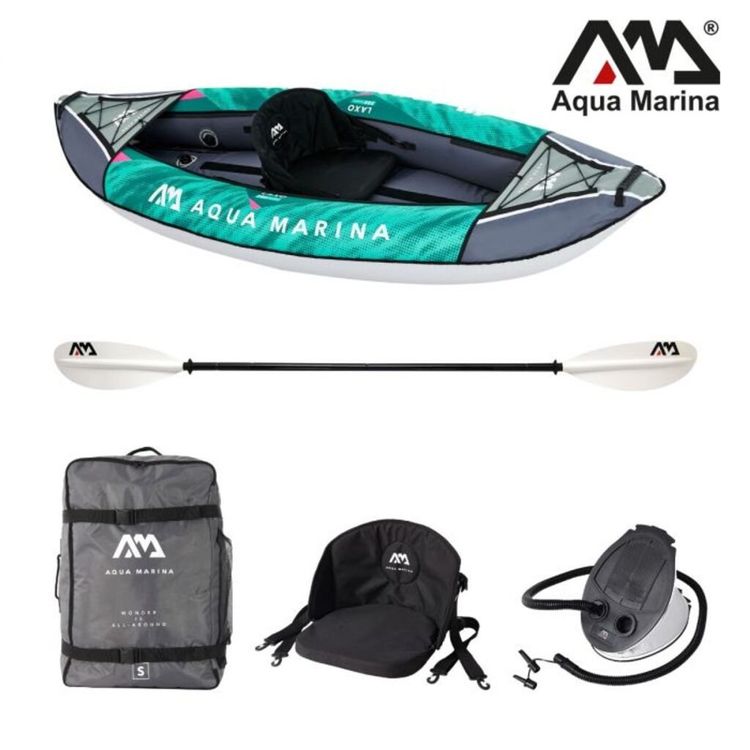 Kayak Aqua Marina Laxo | 10'6" (320cm) | Capacità 180kg | Per 2 Persone | Unisex Adulto - Foto 8