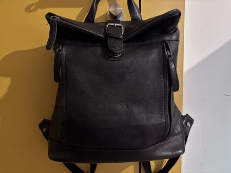 Schwarzer The Chesterfield Brand Rucksack, Top Zustand!