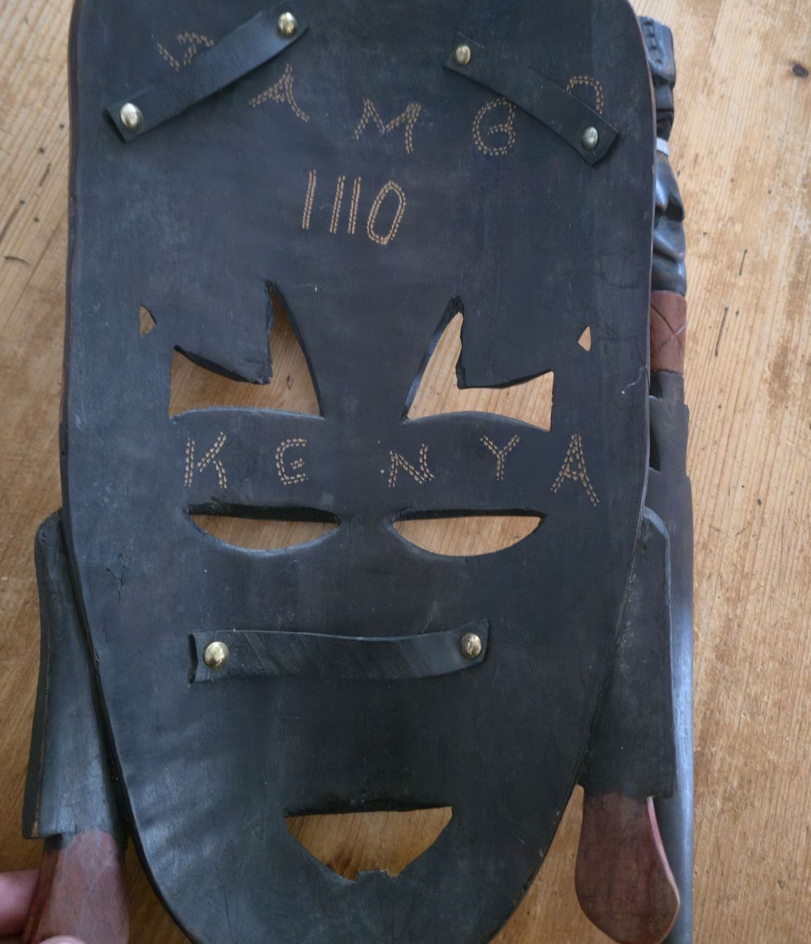 Holzschnitte: masque Kenya  – Gebraucht aus Les Brenets von Toun_s 4