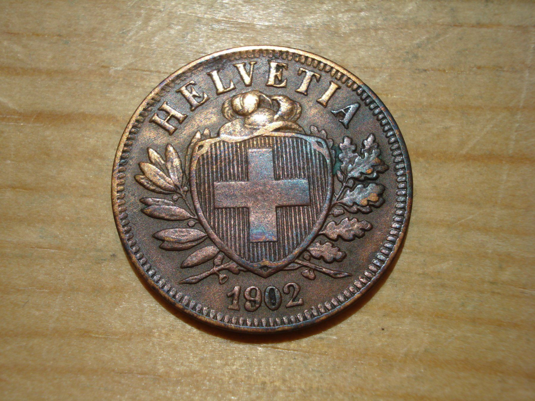 Tutti le monete: (H3) 2 Rappen 1902 VZ – Usato da Erlach venduto da Net-Coins