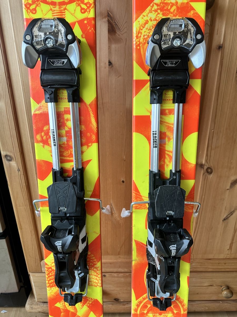 Völkl Skis: Völkl Three Freeride Ski 186 cm inkl. Marker Bindung – Gebraucht aus Samedan von kon_5l6y 2