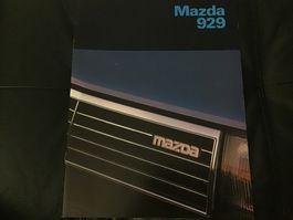 Mazda 929 Verkaufsprospekt Franz. Sprache 18 S. Nov. 1982