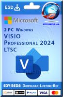 Microsoft Visio 2024 Professional 2PC Lifetime