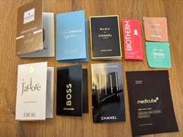 10x Luxus Proben Set - Dior, Chanel, D&G, Boss,
