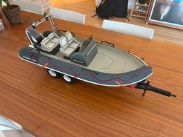 RC Zodiac inkl. Trailer einzigartig