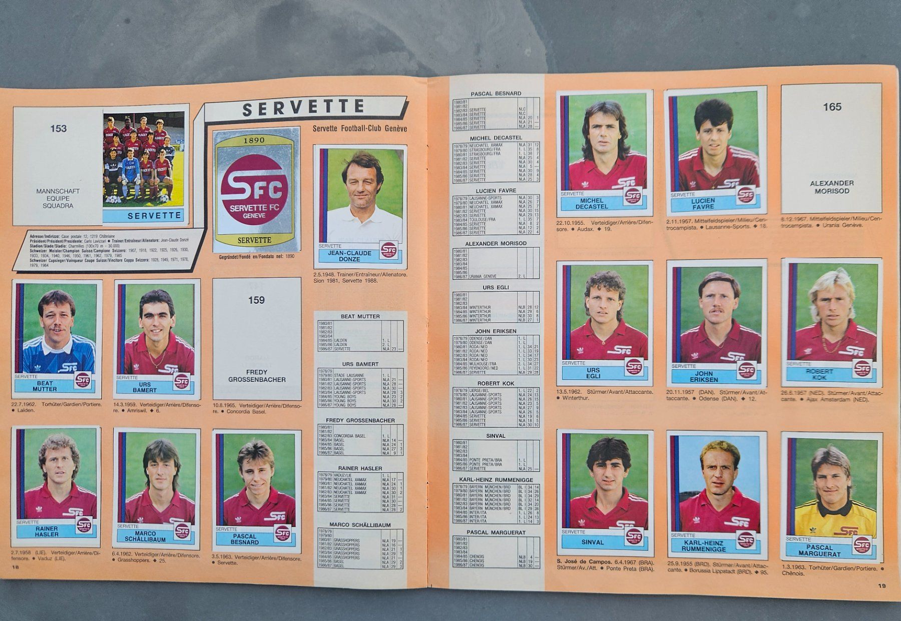 Panini Album: Panini Nationalliga A/B 1988 – Usato da Kollbrunn venduto da tsrg2013 5