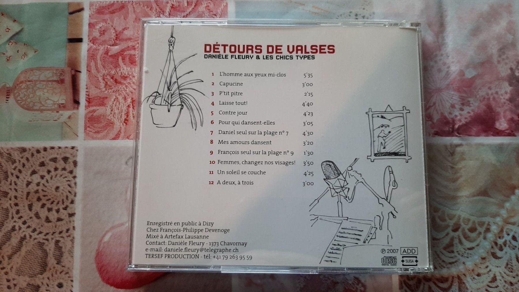 CD: CD Danièle Fleury - Détours de Valses – Usato da Pully venduto da bro_n52j 2