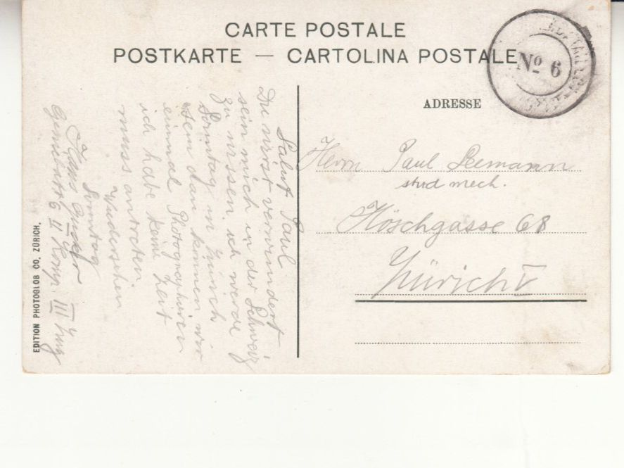 Cartoline postali: Mönch Jungfrau ca. 1915 – Usato da Bürglen TG venduto da StampGraf 1