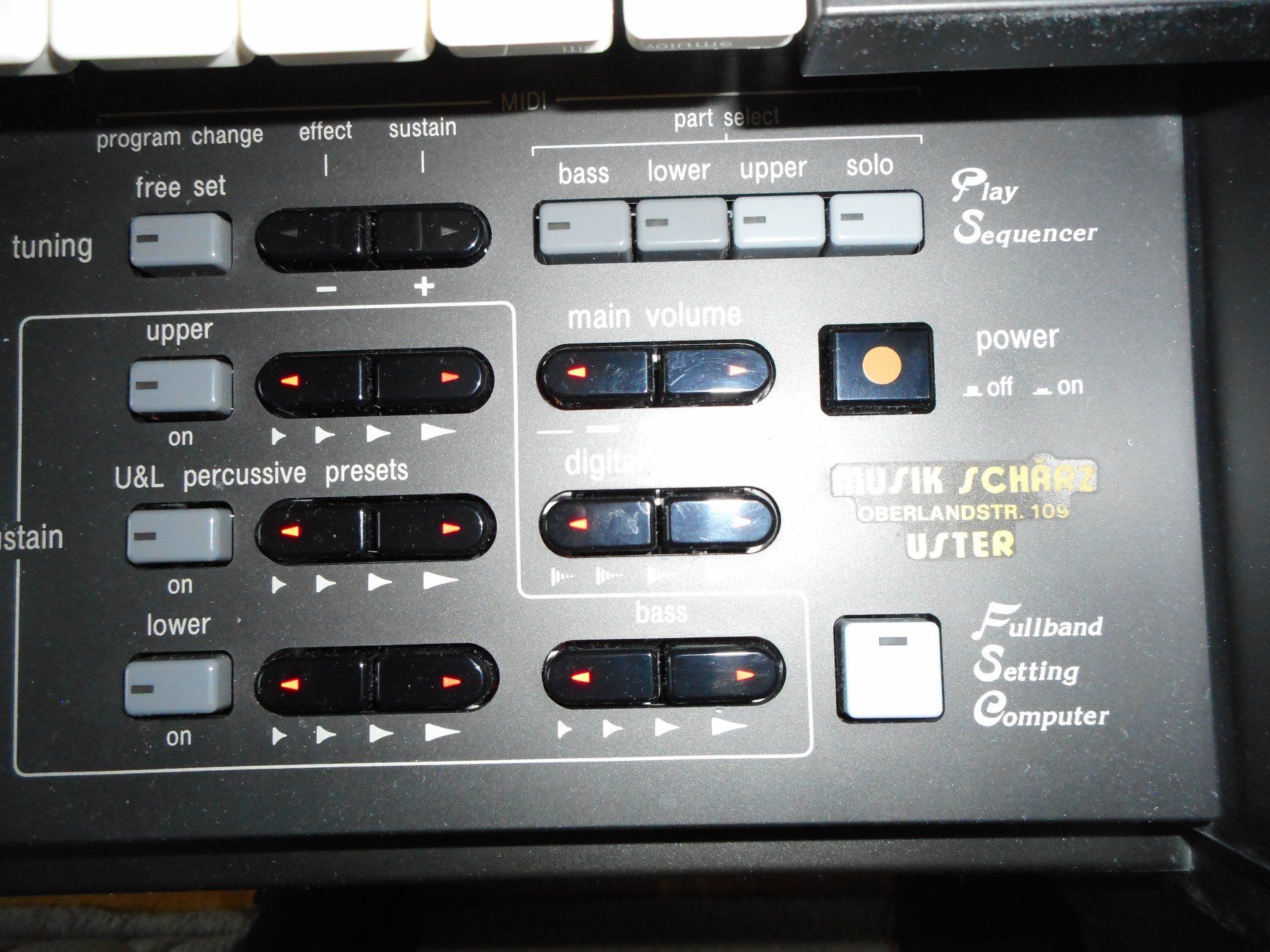 Technics Strumenti musicali: Heimorgel Technics SX-EX70 mit Sitzbank – Usato da Volketswil venduto da schnecke48 3