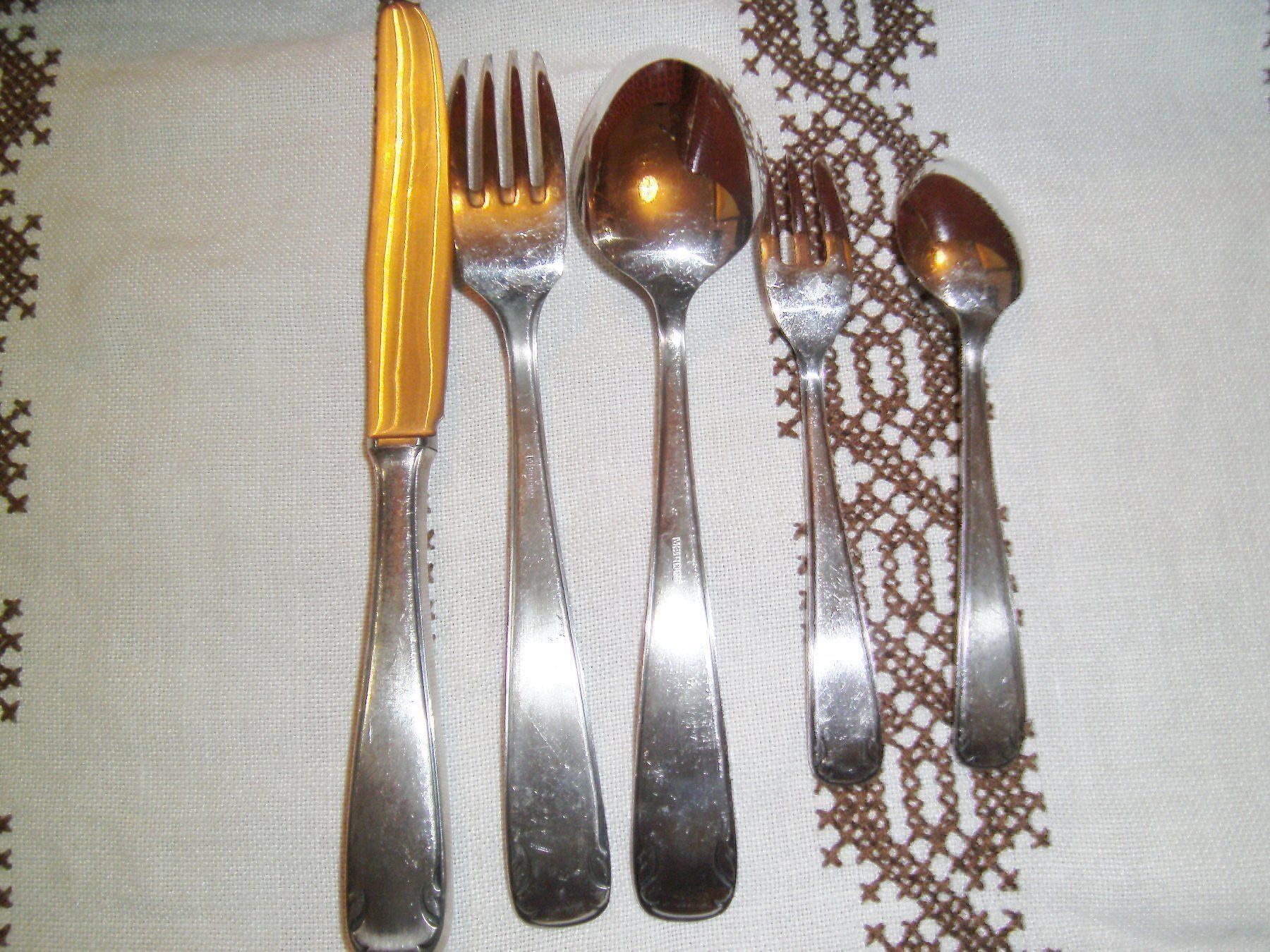Set di posate: Silber Besteck  -  GULDEN  -  . Vintage. – Usato da Basel venduto da vidra66 4