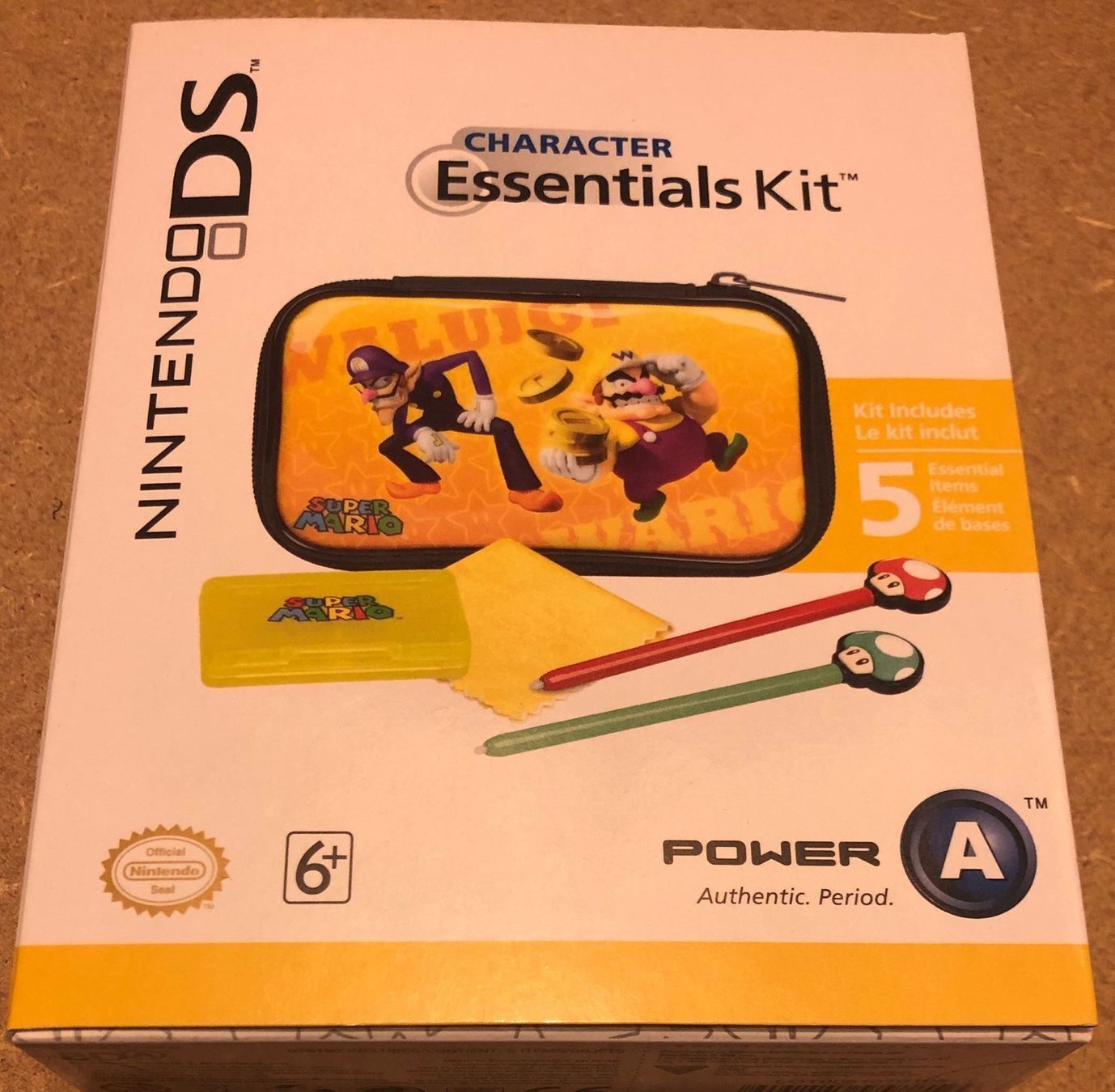 Nintendo Spiele: Super Mario Case Kit für Nintendo DS – Neu (gemäss Beschreibung) aus Kestenholz von Dickies09
