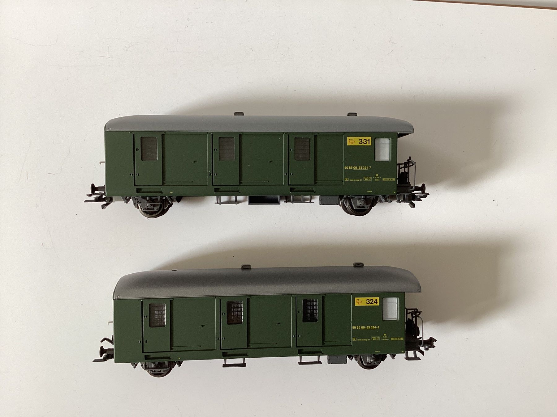 Aku Modellini di ferrovie: Aku Kull 4000F 4001F Post SBB 1:87 H0 – Usato da Effretikon venduto da simtek_de 3