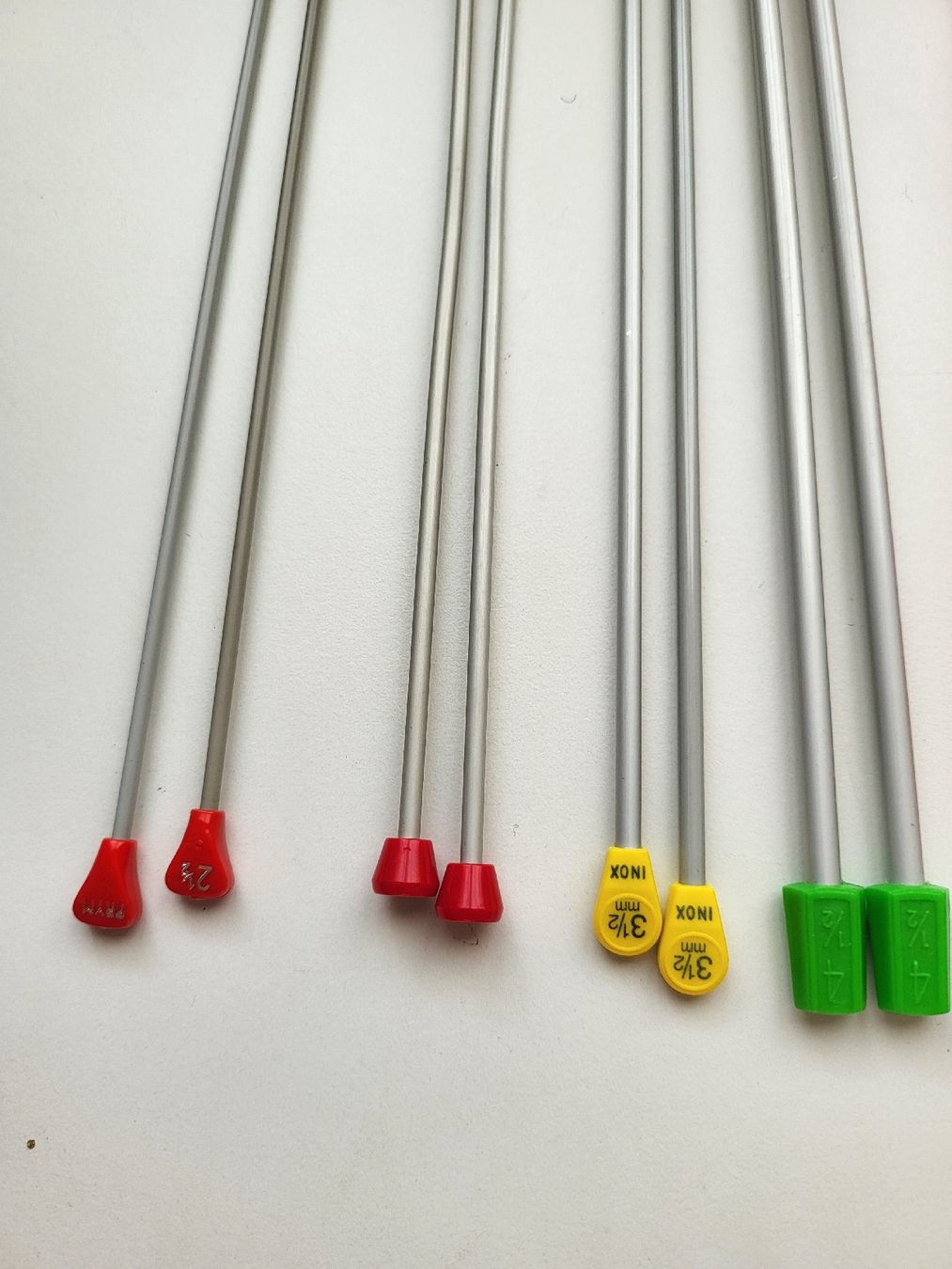 Ferri: 7 Paar Stricknadeln von Nr. 2.5 - 7 – Usato da Leimbach TG venduto da allerlei010 1