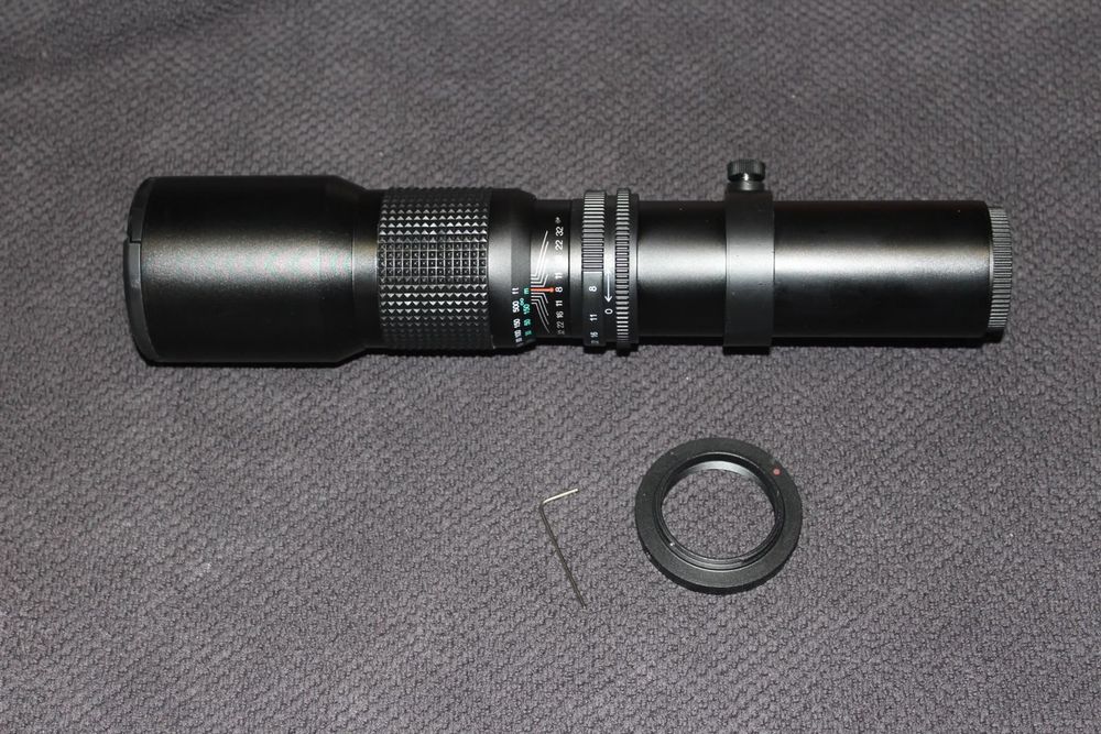 Teleobiettivo Walimex Pro 500mm f/6.3 (Usato) a Bellinzona per CHF 30