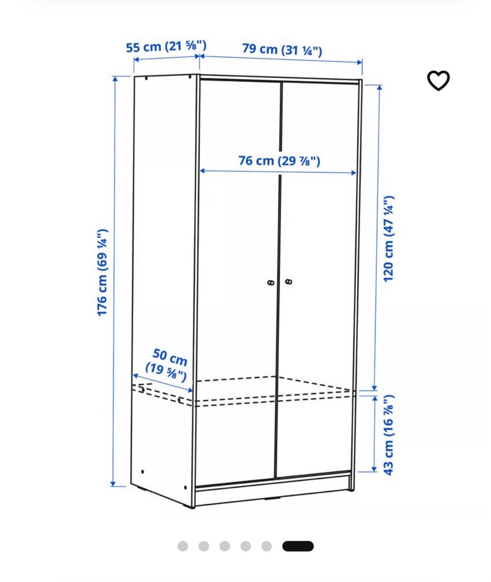 Ikea Armoires: NEU Weisse Garderobe IKEA – Neuf (Voir description) à Zürich par zar_hw8p 2