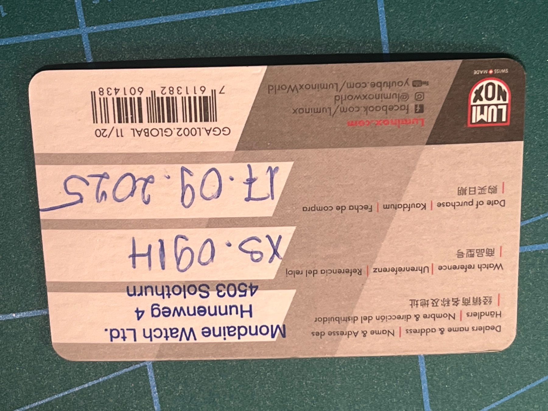 Luminox Uhren: Luminox Sport Timer Pepsi Uhr – Neu und originalverpackt aus St. Niklaus VS von wildholzmann 4