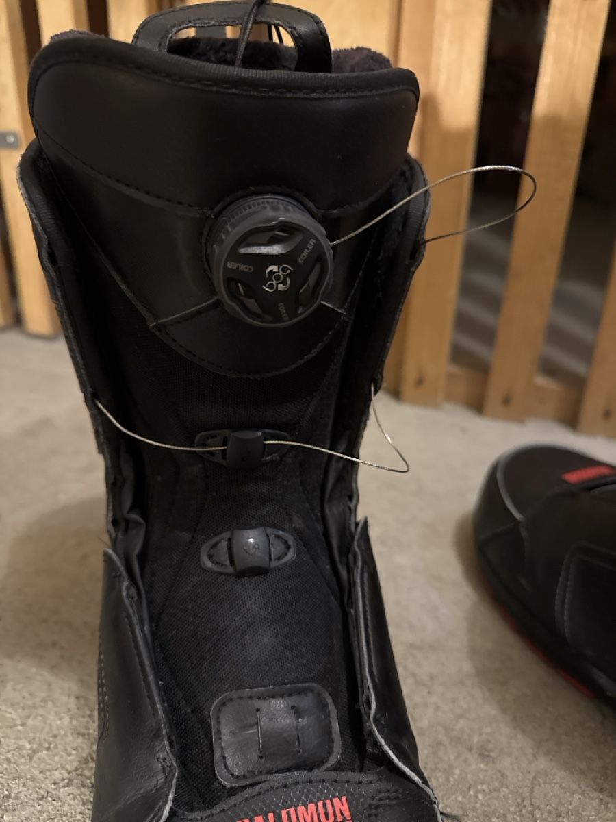 Salomon Scarpe da uomo: Snowboardschuhe Gr. 48, BOA Boots – Difettoso da Schliern b. Köniz venduto da amo_lln9 7