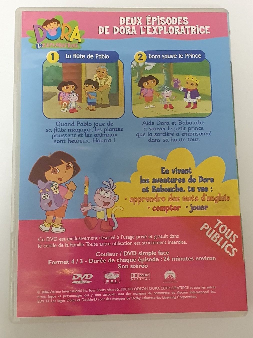 Alle DVDs: Dora l'exploratrice une collection DVD – Gebraucht aus Oberdorf BL von BaldenEagle 3