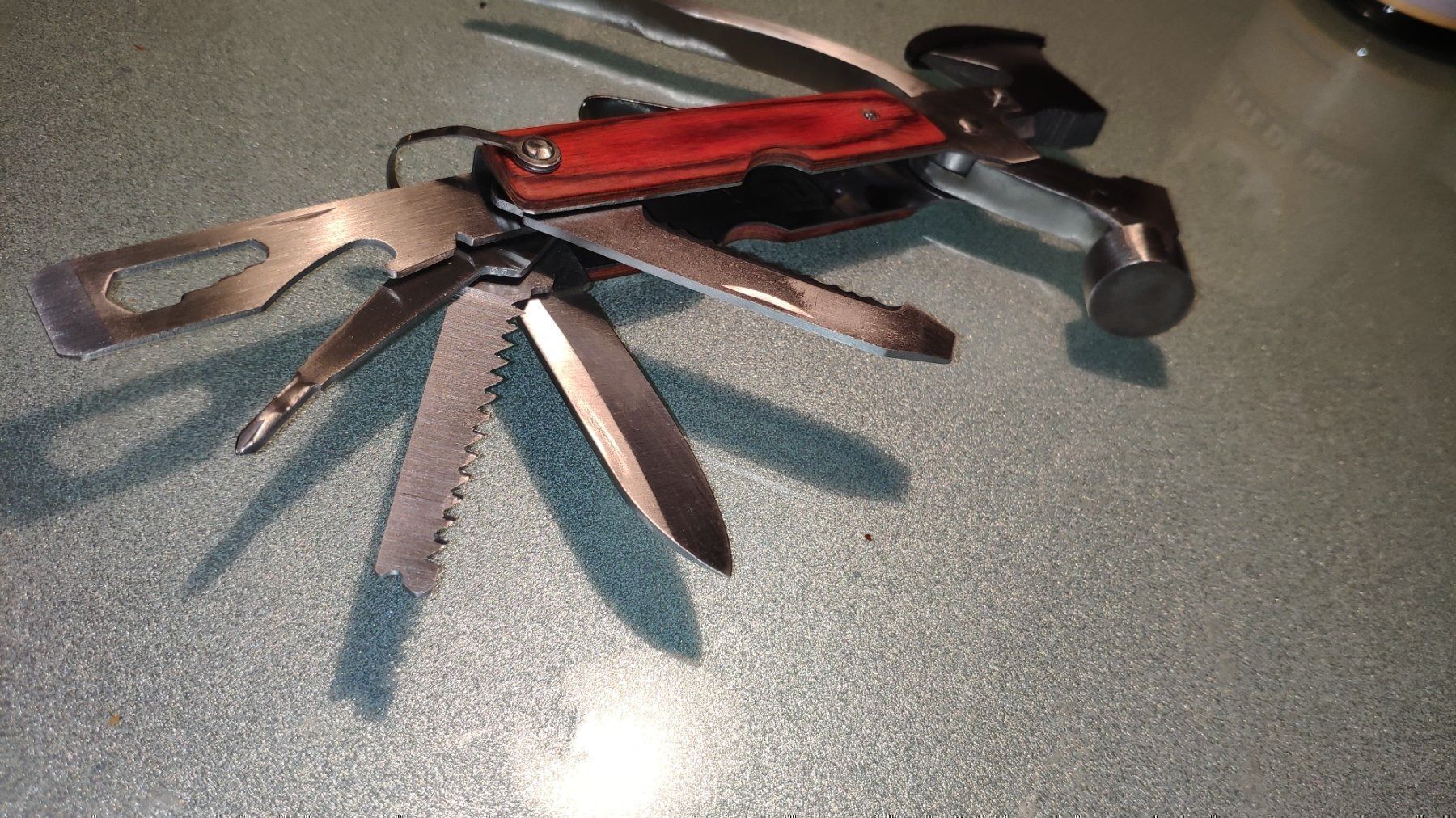 Coltelli tascabile: Multitool Taschentool mit Axt Hammer / Pince Multifonction – Nuovo e nell'imballaggio originale da Minusio venduto da graziano11 4