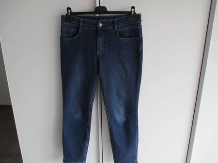 Jeans Gardeur, Gr. 40 Kurz, mittelblau - NEU