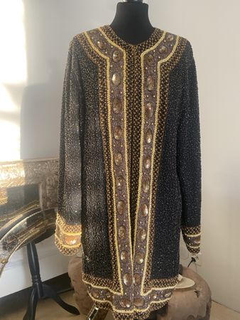 100% Seiden Jacke, Handarbeit