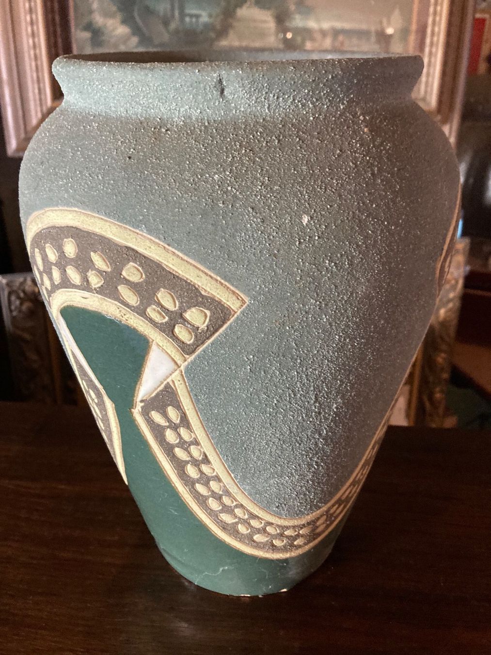 Vasi & Recipienti: Grand vase vintage vert grüne – Usato da St-Cierges venduto da LeRegain 3