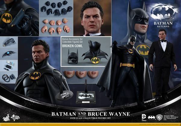 Hot Toys Statuette: Batman Returns - Batman & Bruce Wayne – Nuovo e nell'imballaggio originale da Dürnten venduto da Nexomynon