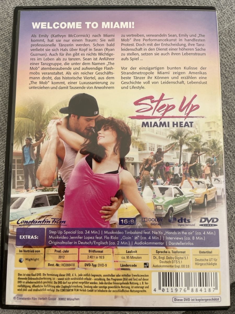 Tous les DVDs: Step Up Miami Heat – D'occasion à Moosseedorf par Mojash3 1