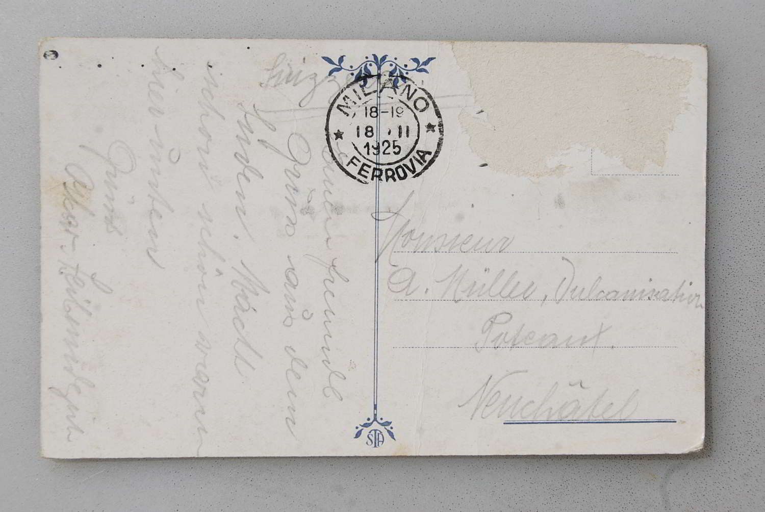 Cartoline postali: AK Costumi Siciliani 1925 – Usato da Rüfenacht BE venduto da Toro06 1