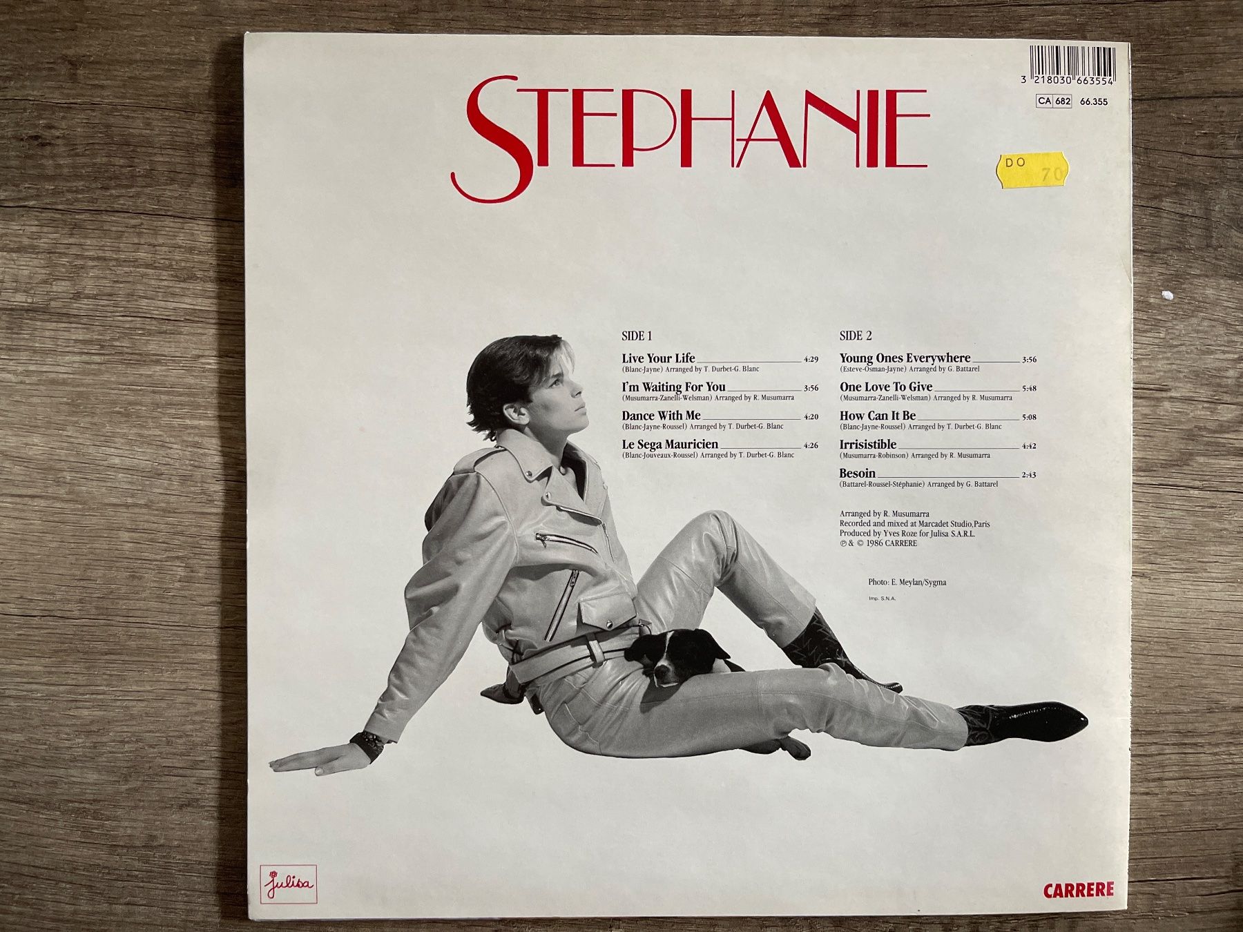 Dischi in vinile: A94/Stephanie von Monaco - Live Your Life – Usato da Frutigen venduto da Philippe_jsp 1