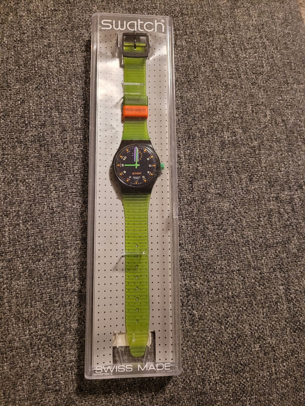 Swatch Orologi: Swatch Uhr SSB 100 Originalverpackt – Nuovo e nell'imballaggio originale da Schmerikon venduto da 7855