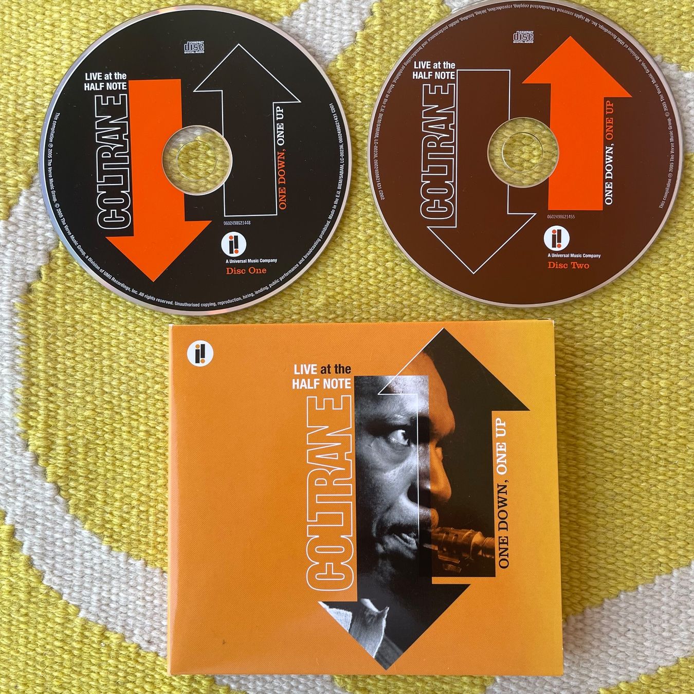 CD: JOHN COLTRANE-2CD ONE DOWN, ONE UP LIVE AT THE HALFN.(DIGIP) – Usato da Rorschacherberg venduto da CD-Roli