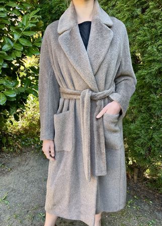 Max Mara cappotto lungo in alpaca e lana vergine👌tgM/L