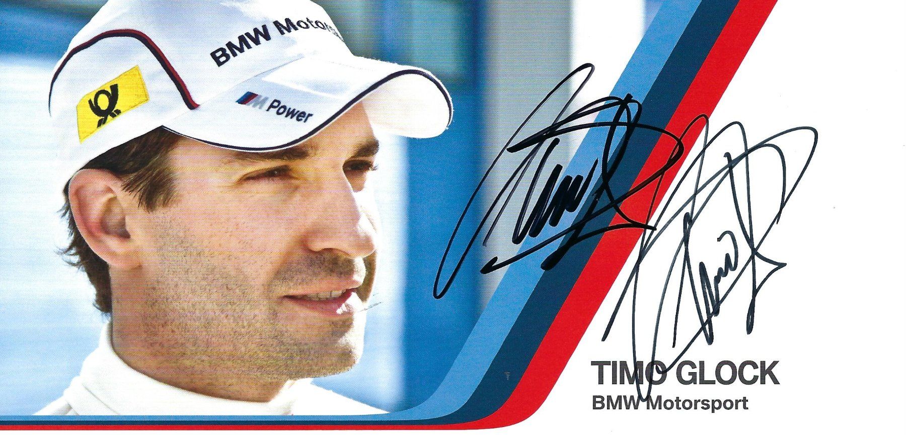 Autografi: Timo Glock, DTM – Usato da Aarburg venduto da Hktm