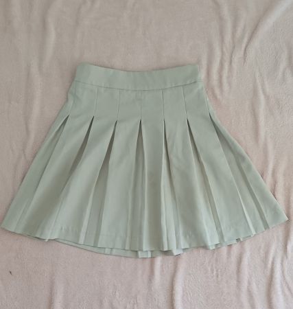 Faltenrock Damen beige Grösse S guter Zustand
