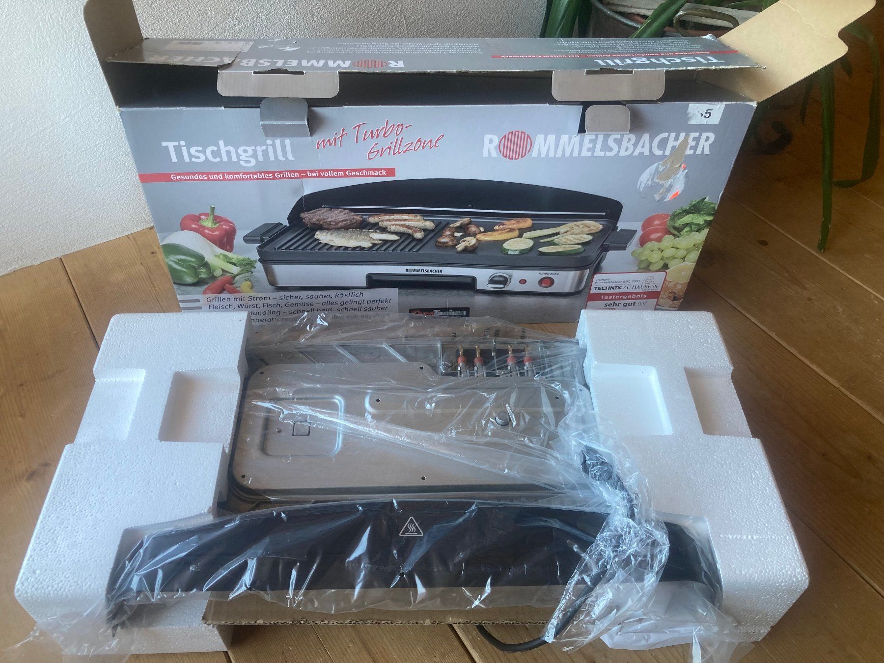 Rommelsbacher Griglie: Tischgrill Rommelsbacher – Nuovo e nell'imballaggio originale da Maladers venduto da frosk85