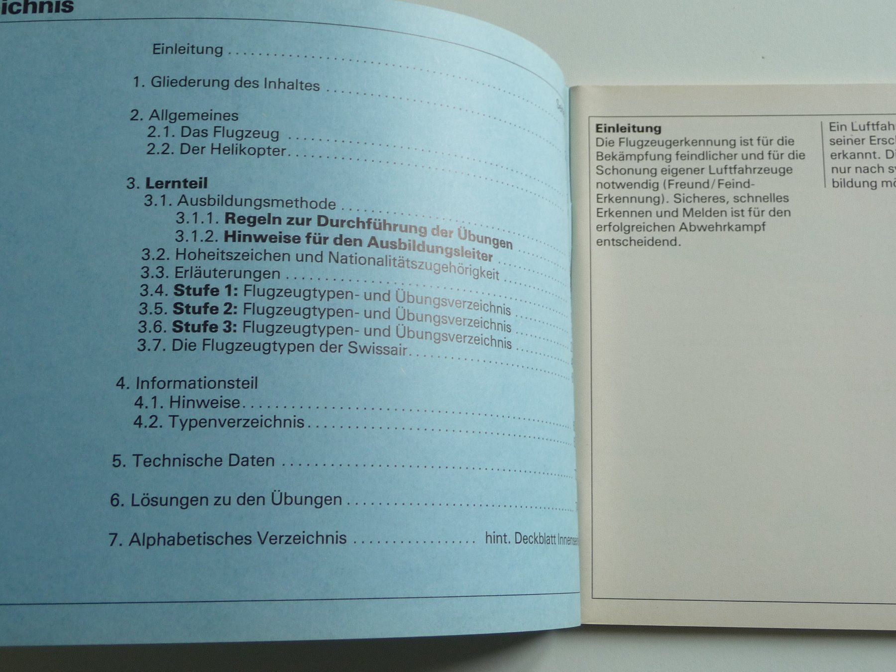 Libri: Reglement Flugzeugerkennung Schweizer Armee 1984 – Nuovo (secondo la descrizione) da Winterthur venduto da ricofly 1