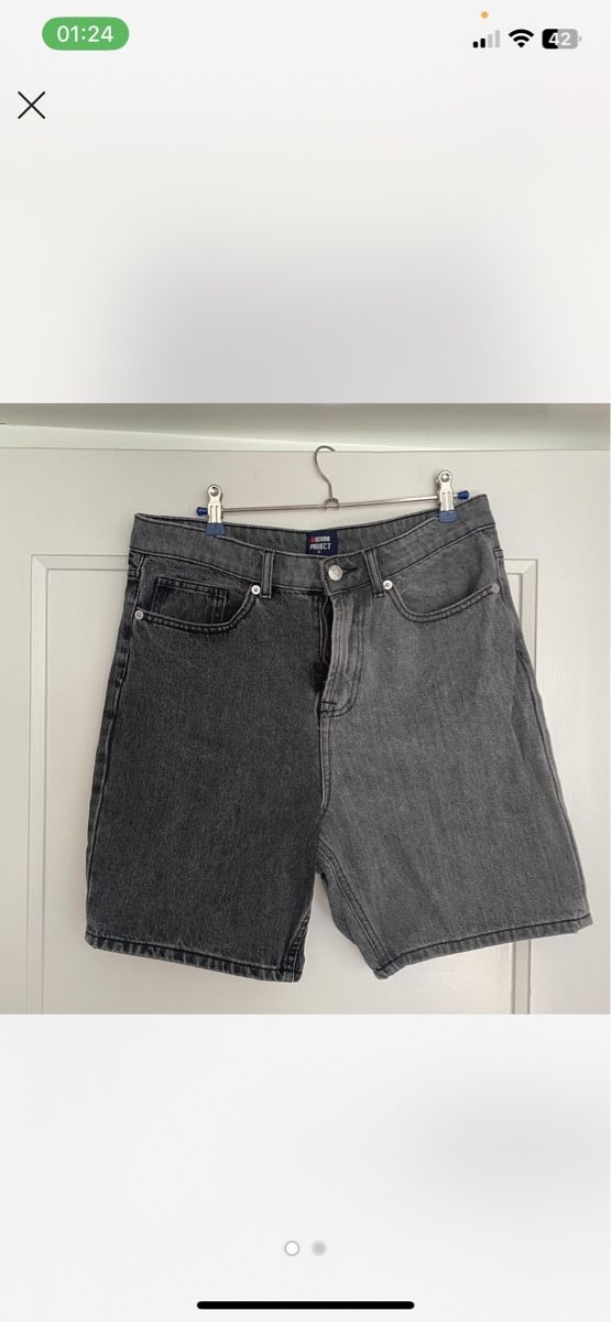 Jeans: Zwei-Ton Jeans Shorts Gr. 32 – Nuovo (secondo la descrizione) da Bern venduto da conradcastiletz