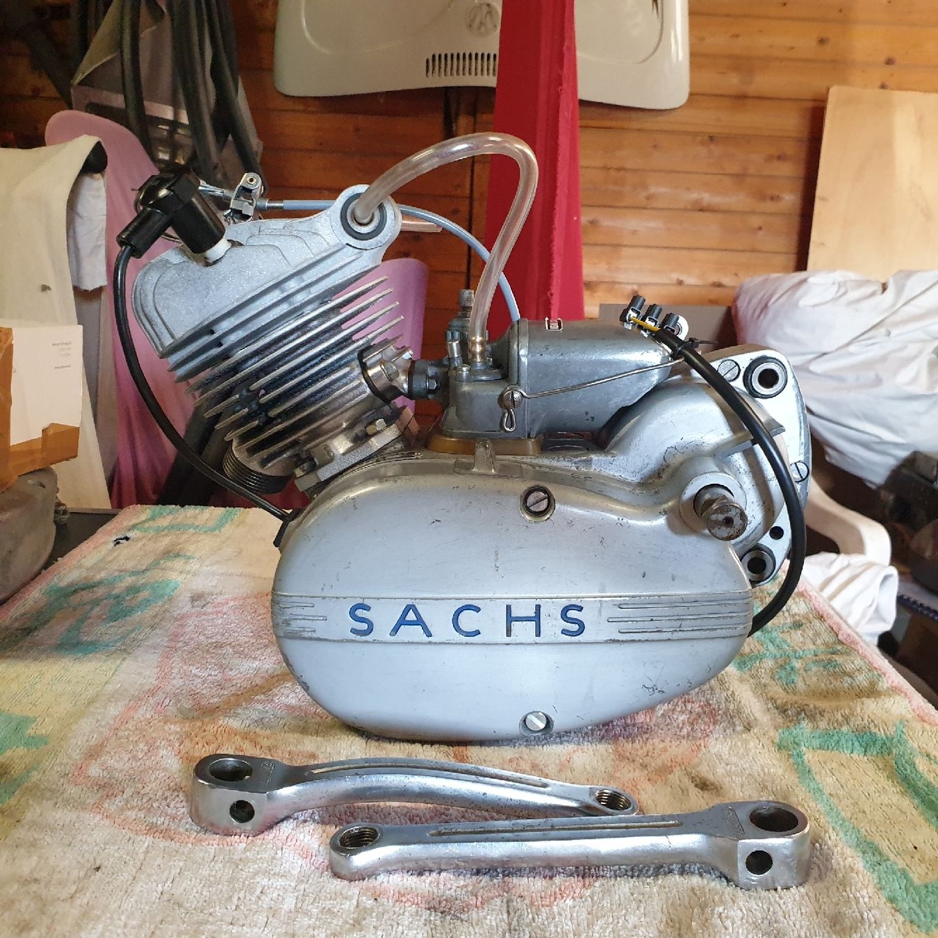 Sachs Mofa-Ersatzteile: Motor Sachs 50 - Saxonette – Gebraucht aus Carabbia von