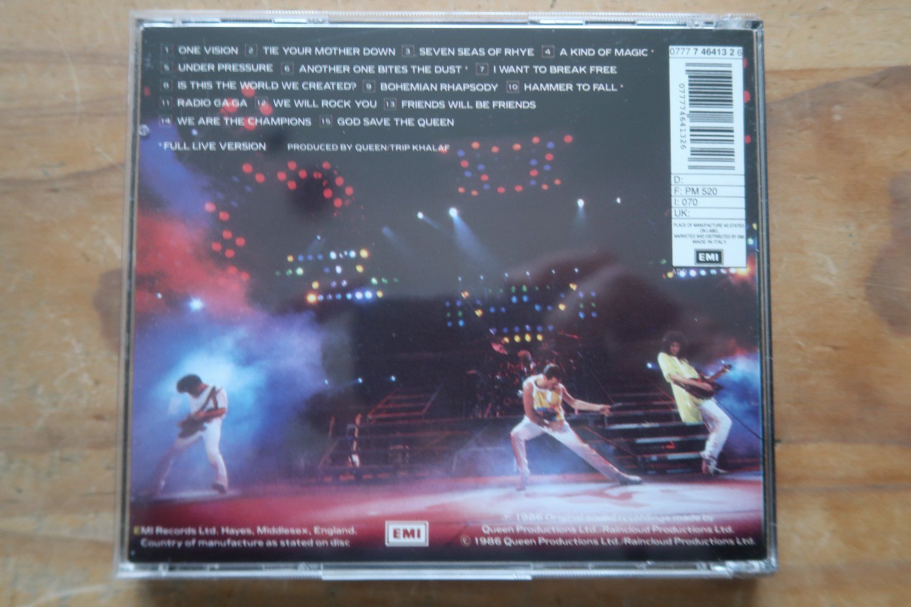 CD: QUEEN - LIVE MAGIC - CD – Usato da Basel venduto da Patiscat 1