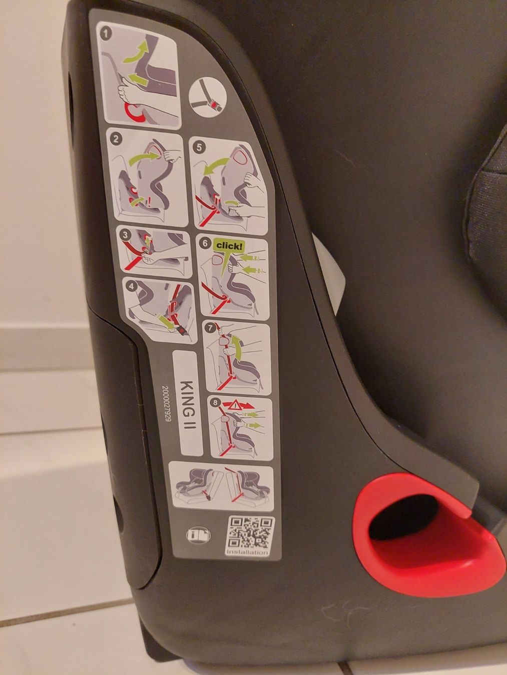 Britax Römer Auto-Kindersitze: Britax King 2 ATS LS Kindersitz 9-18kg – Gebraucht aus Windlach von lanuj 1