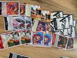 Sammelkarte Set One Piece Card Game diverse Karten